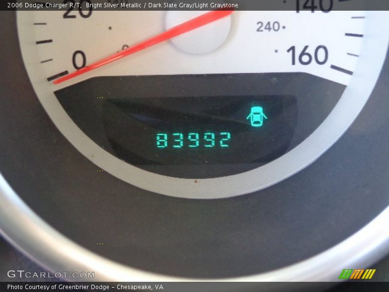 Bright Silver Metallic / Dark Slate Gray/Light Graystone 2006 Dodge Charger R/T