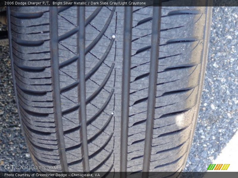 Bright Silver Metallic / Dark Slate Gray/Light Graystone 2006 Dodge Charger R/T