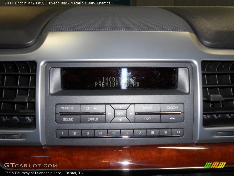 Tuxedo Black Metallic / Dark Charcoal 2011 Lincoln MKZ FWD