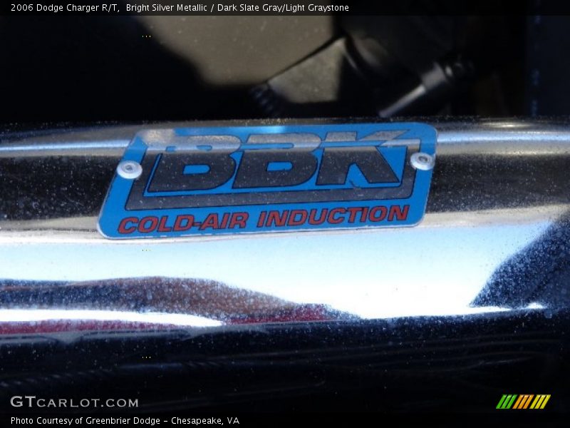 Bright Silver Metallic / Dark Slate Gray/Light Graystone 2006 Dodge Charger R/T