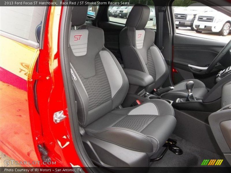 Front Seat of 2013 Focus ST Hatchback