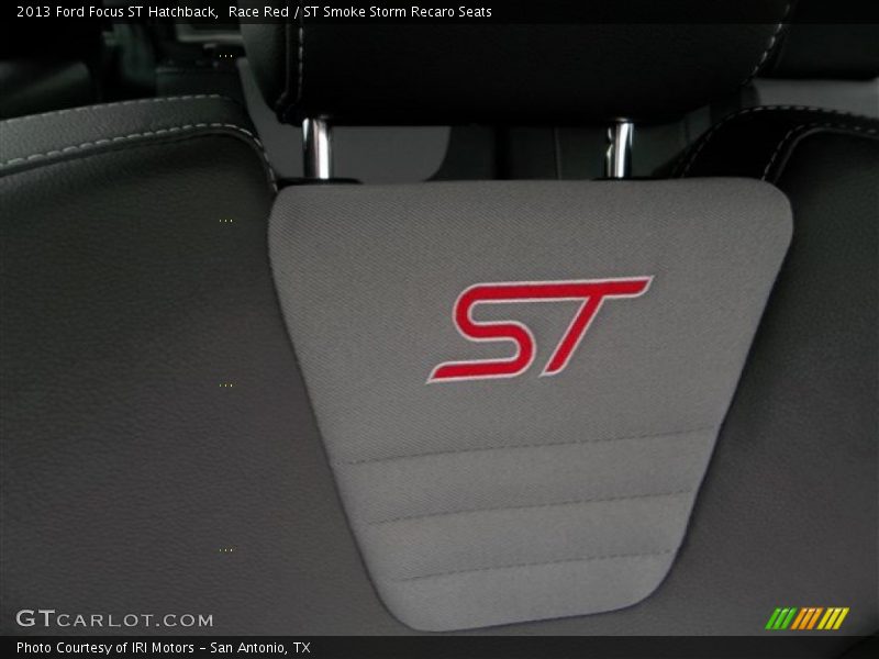 Race Red / ST Smoke Storm Recaro Seats 2013 Ford Focus ST Hatchback