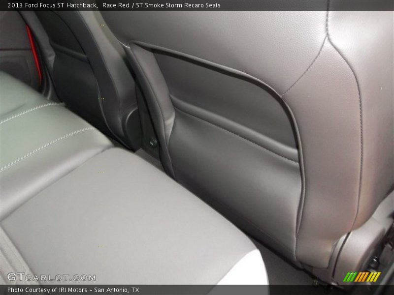 Race Red / ST Smoke Storm Recaro Seats 2013 Ford Focus ST Hatchback