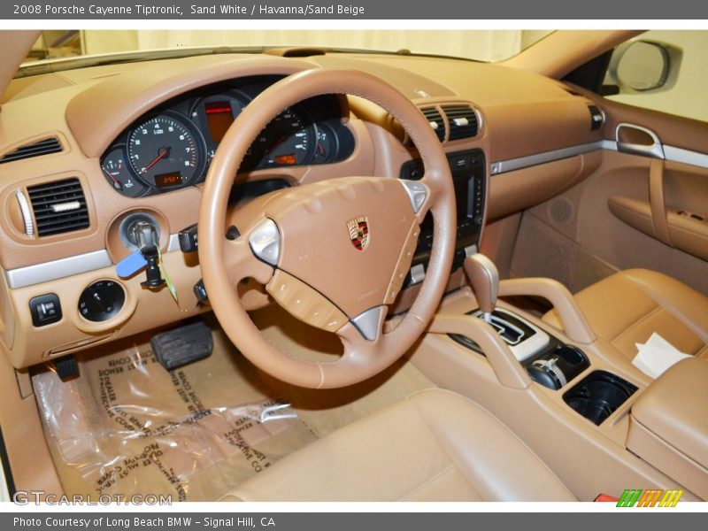 Dashboard of 2008 Cayenne Tiptronic