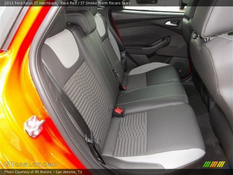 Rear Seat of 2013 Focus ST Hatchback