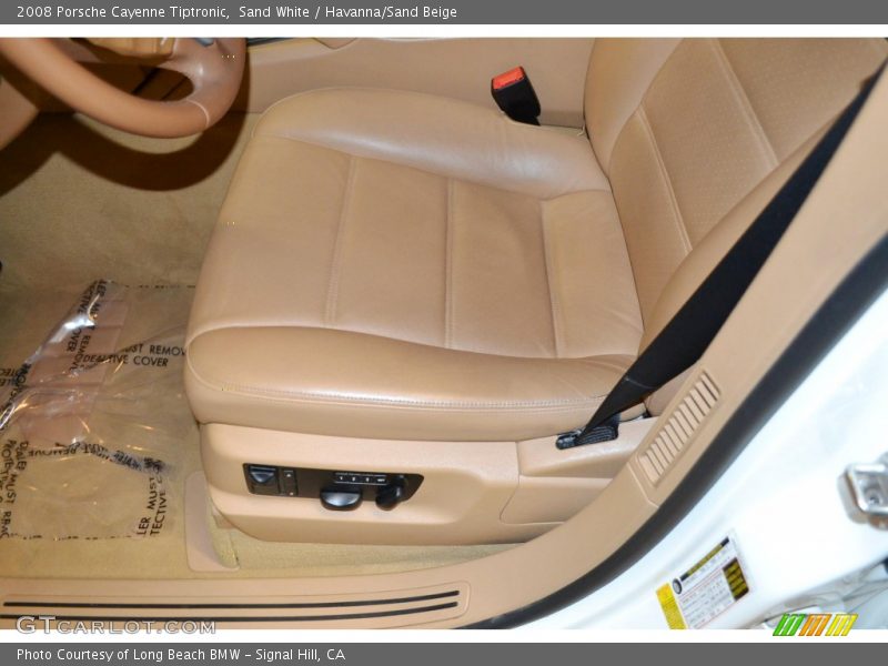 Sand White / Havanna/Sand Beige 2008 Porsche Cayenne Tiptronic