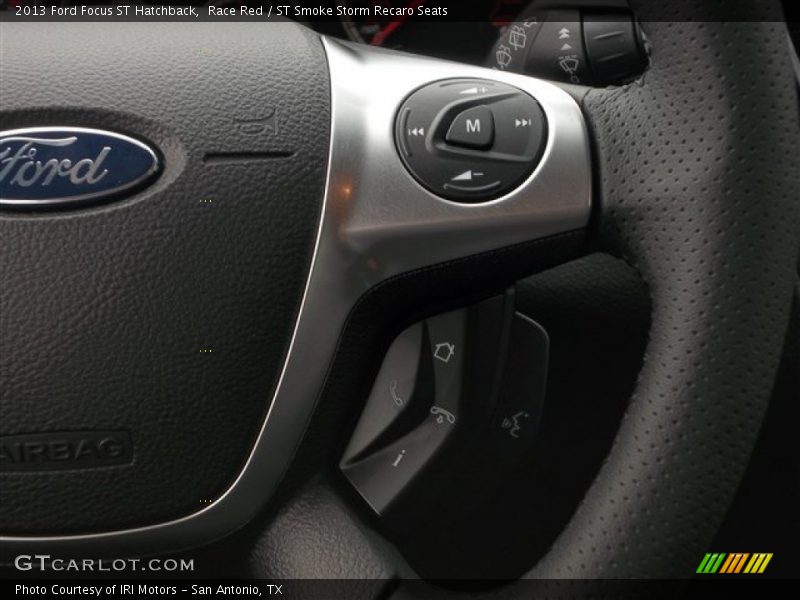 Race Red / ST Smoke Storm Recaro Seats 2013 Ford Focus ST Hatchback