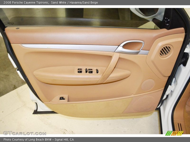 Sand White / Havanna/Sand Beige 2008 Porsche Cayenne Tiptronic
