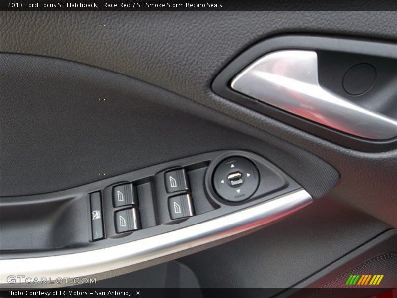 Race Red / ST Smoke Storm Recaro Seats 2013 Ford Focus ST Hatchback