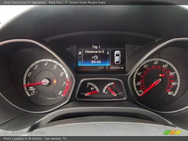 Race Red / ST Smoke Storm Recaro Seats 2013 Ford Focus ST Hatchback