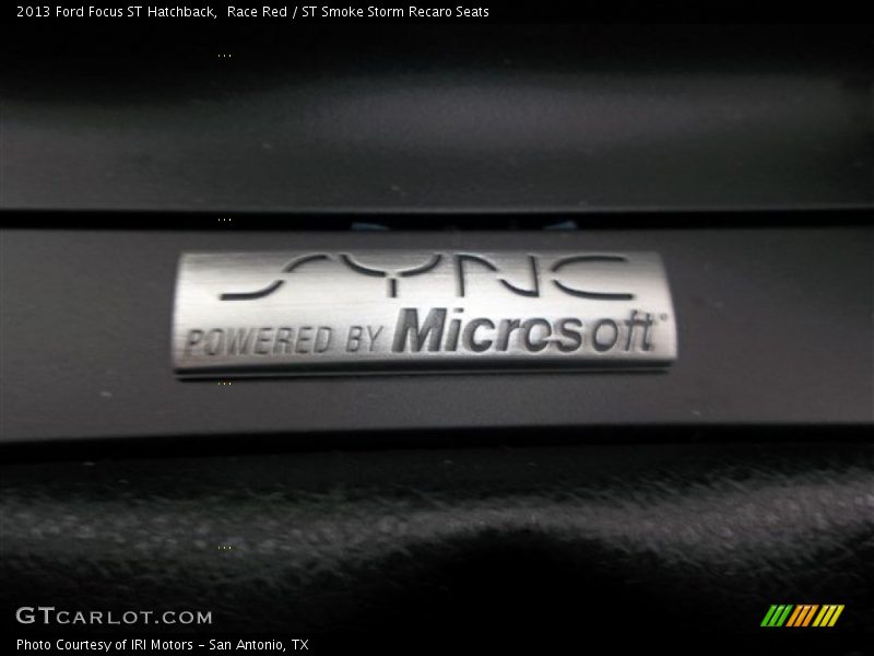Race Red / ST Smoke Storm Recaro Seats 2013 Ford Focus ST Hatchback
