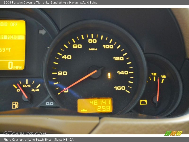 Sand White / Havanna/Sand Beige 2008 Porsche Cayenne Tiptronic
