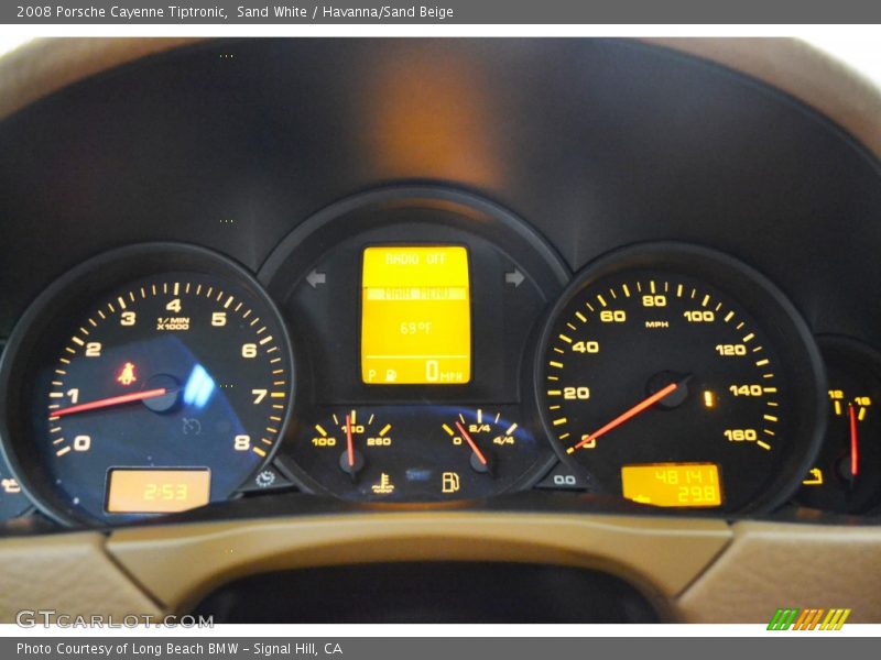  2008 Cayenne Tiptronic Tiptronic Gauges