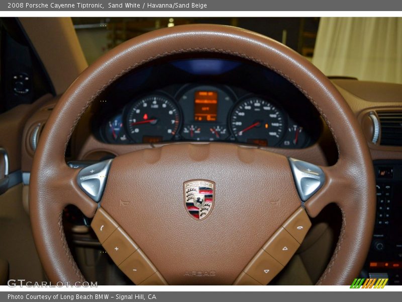 Sand White / Havanna/Sand Beige 2008 Porsche Cayenne Tiptronic