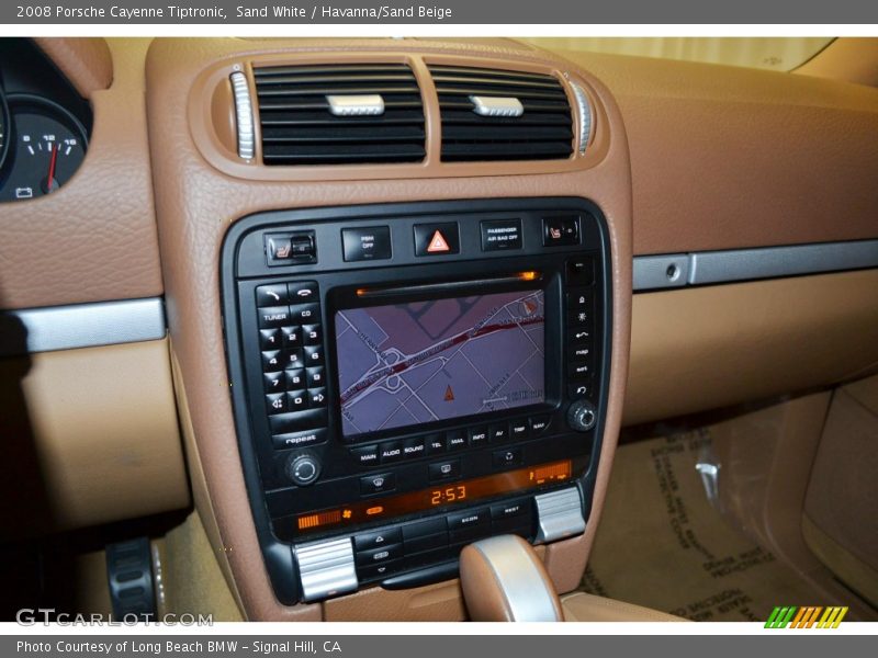 Sand White / Havanna/Sand Beige 2008 Porsche Cayenne Tiptronic