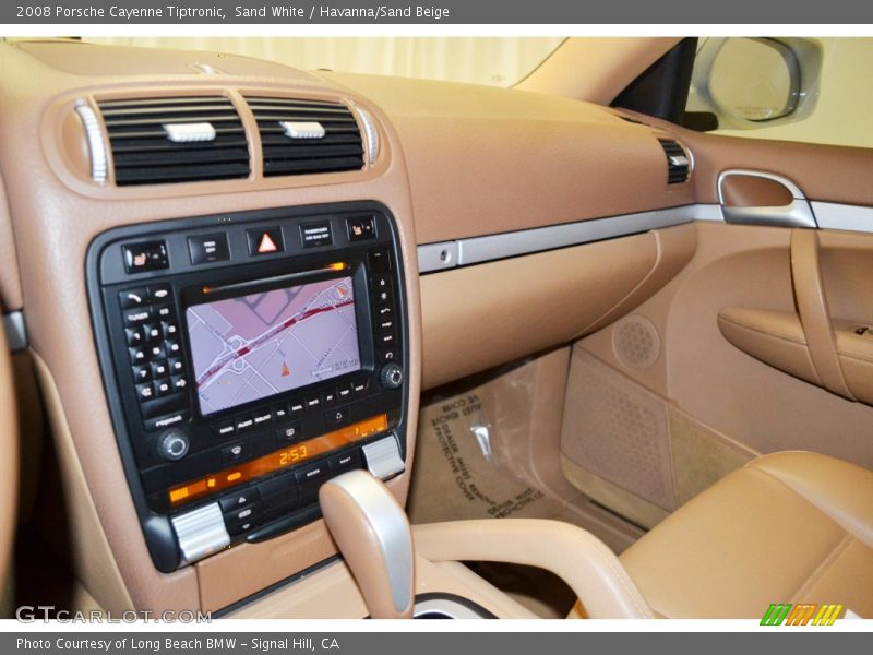 Sand White / Havanna/Sand Beige 2008 Porsche Cayenne Tiptronic