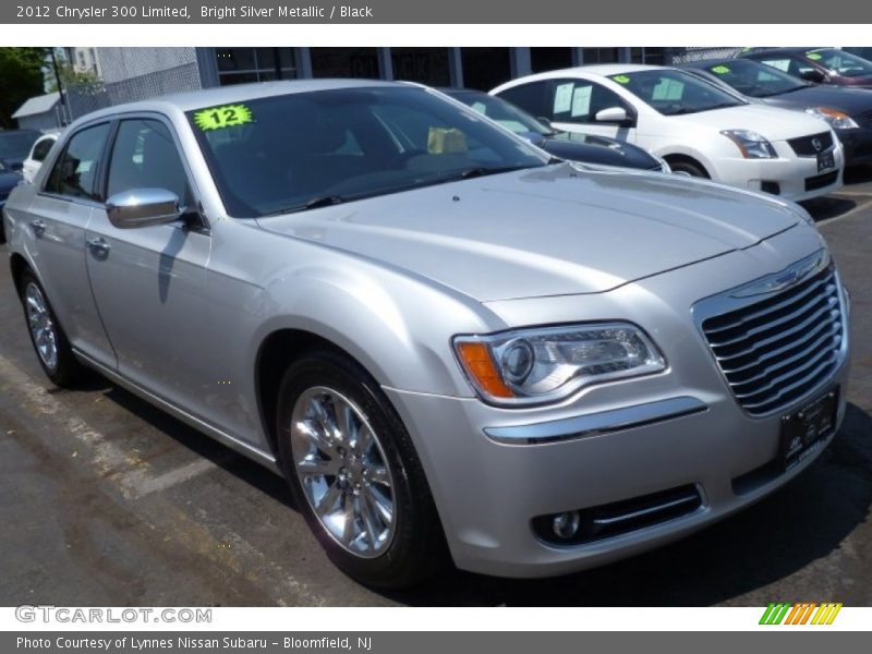 Bright Silver Metallic / Black 2012 Chrysler 300 Limited