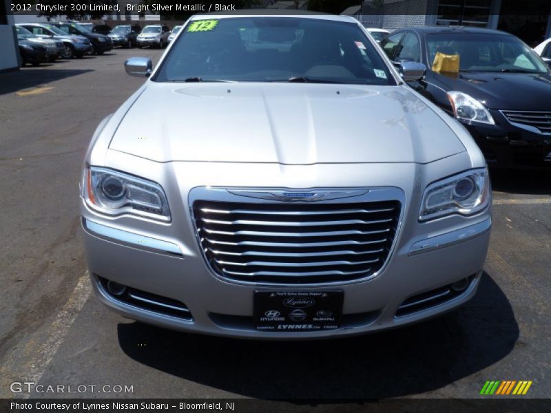 Bright Silver Metallic / Black 2012 Chrysler 300 Limited