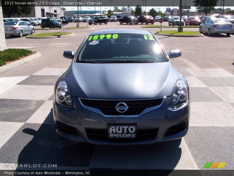 Ocean Gray / Charcoal 2012 Nissan Altima 2.5 S Coupe