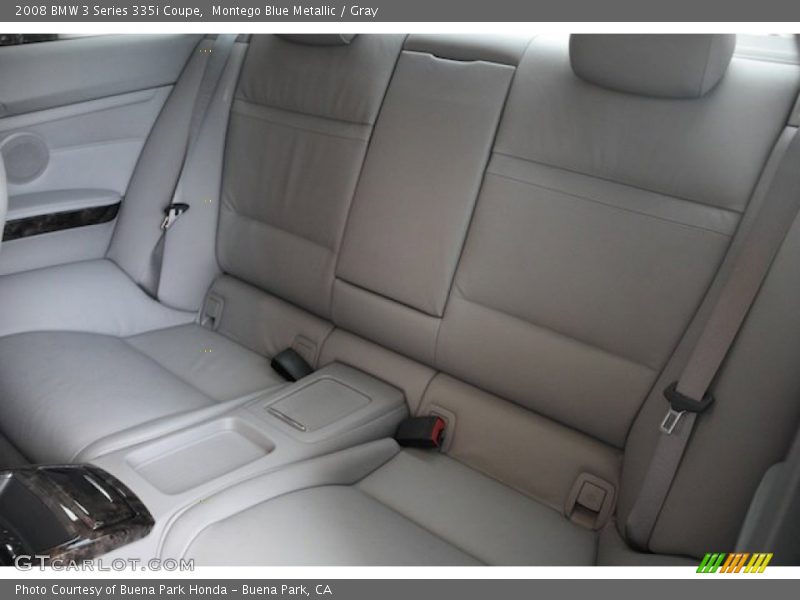 Montego Blue Metallic / Gray 2008 BMW 3 Series 335i Coupe