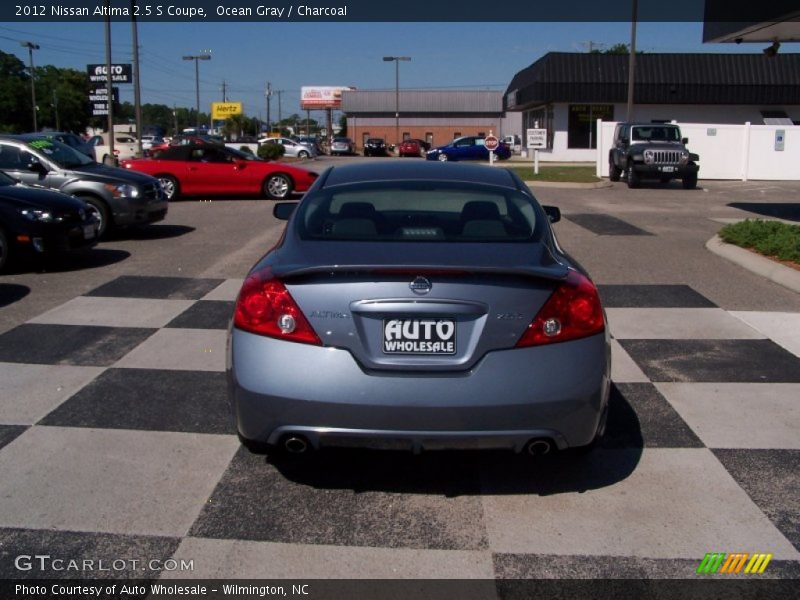 Ocean Gray / Charcoal 2012 Nissan Altima 2.5 S Coupe