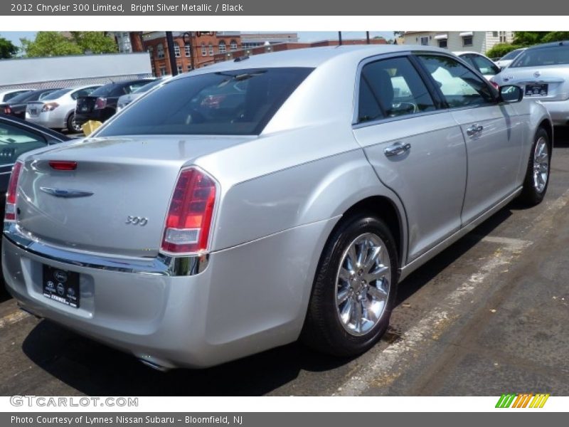 Bright Silver Metallic / Black 2012 Chrysler 300 Limited