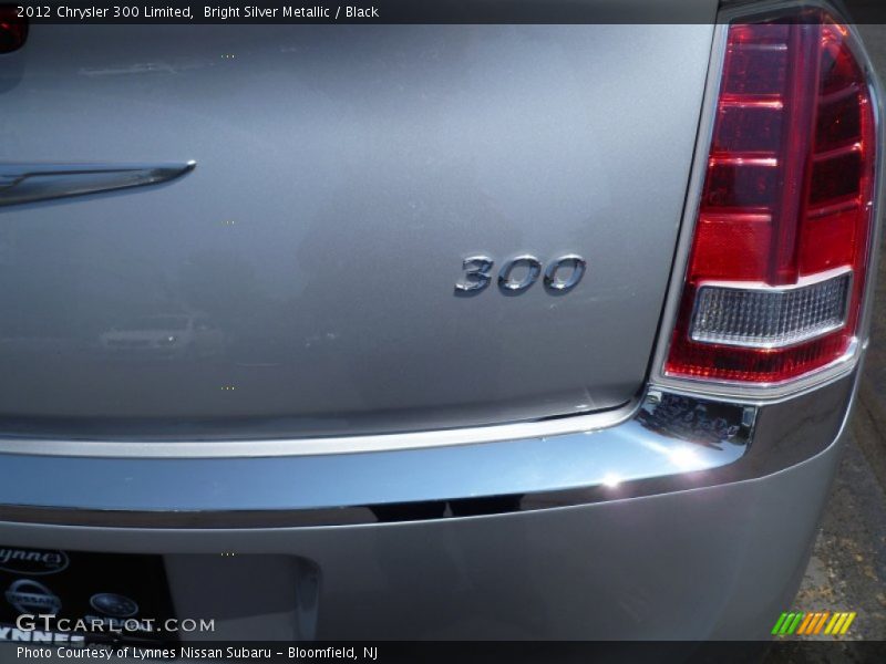 Bright Silver Metallic / Black 2012 Chrysler 300 Limited