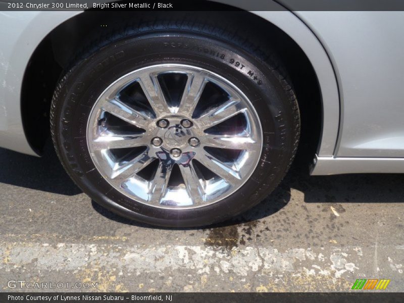 Bright Silver Metallic / Black 2012 Chrysler 300 Limited