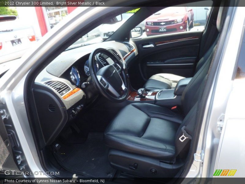 Bright Silver Metallic / Black 2012 Chrysler 300 Limited