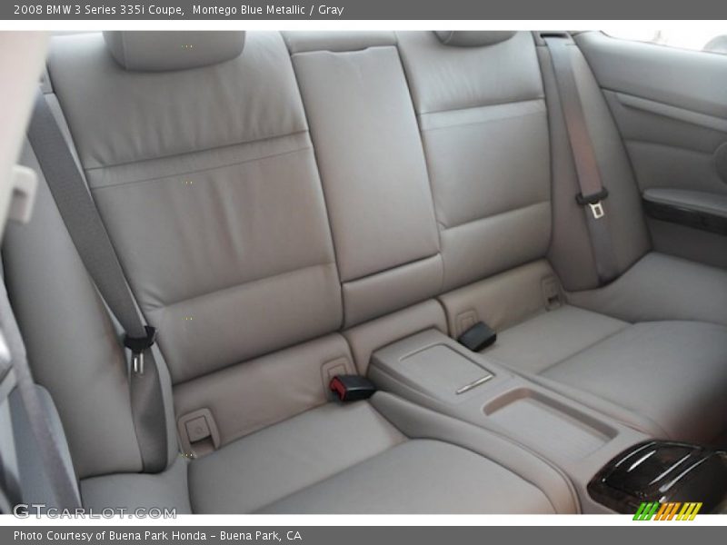 Montego Blue Metallic / Gray 2008 BMW 3 Series 335i Coupe