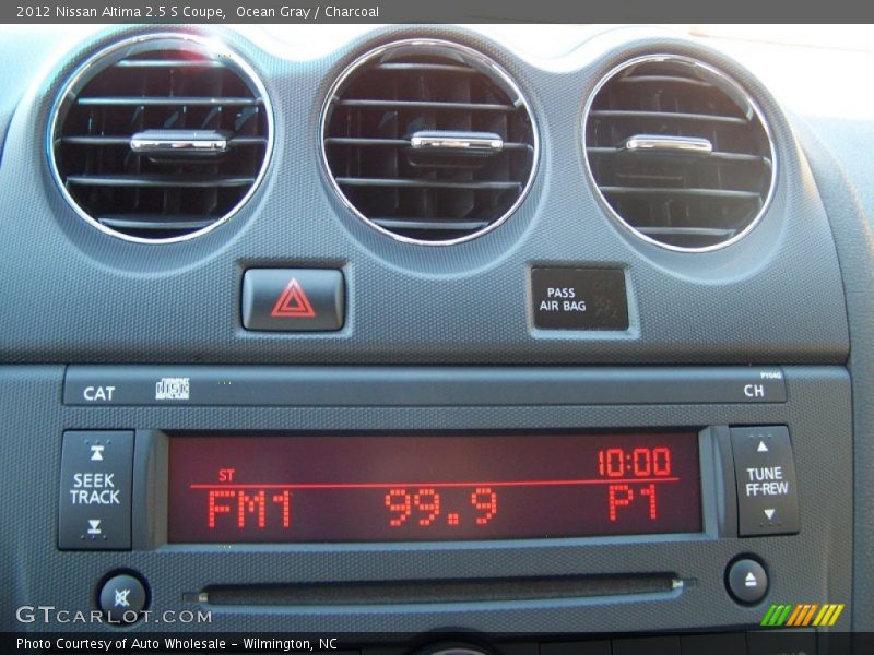 Ocean Gray / Charcoal 2012 Nissan Altima 2.5 S Coupe