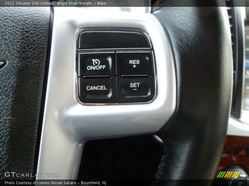 Bright Silver Metallic / Black 2012 Chrysler 300 Limited