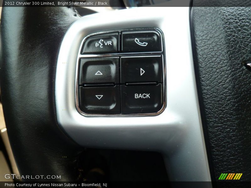 Bright Silver Metallic / Black 2012 Chrysler 300 Limited