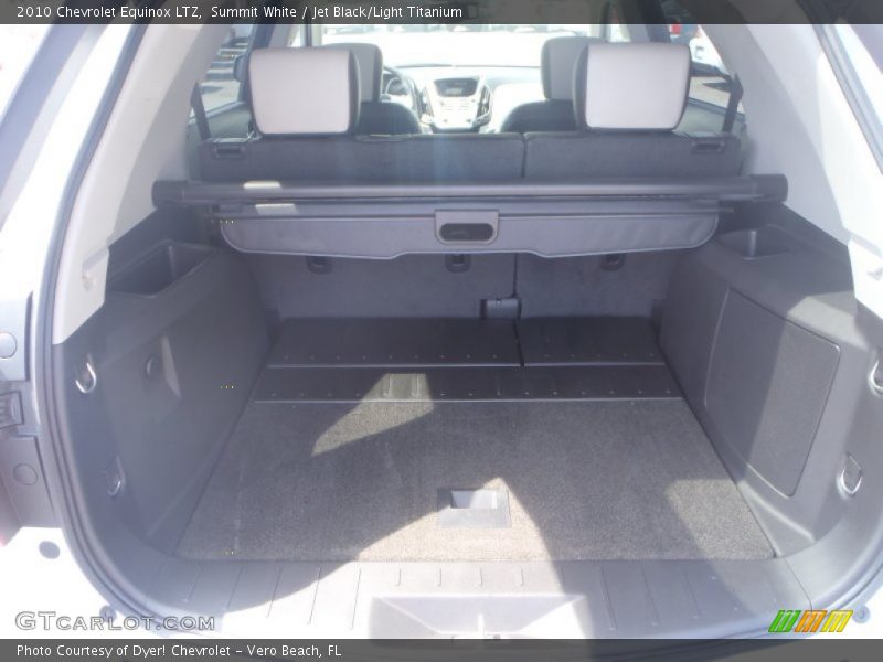 Summit White / Jet Black/Light Titanium 2010 Chevrolet Equinox LTZ