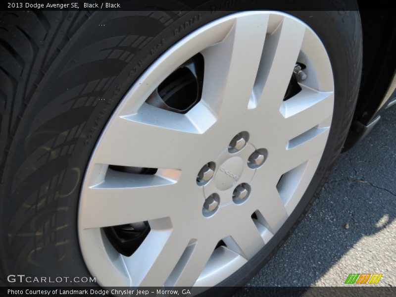 Black / Black 2013 Dodge Avenger SE