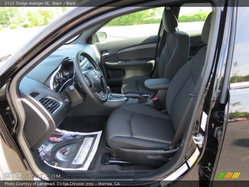 Black / Black 2013 Dodge Avenger SE