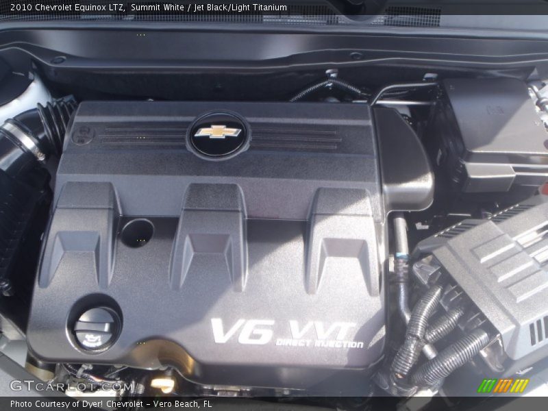 Summit White / Jet Black/Light Titanium 2010 Chevrolet Equinox LTZ