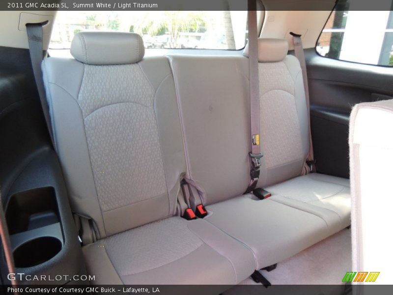 Summit White / Light Titanium 2011 GMC Acadia SL