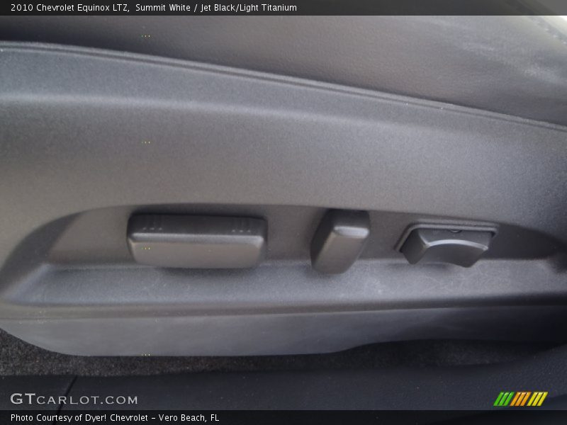 Summit White / Jet Black/Light Titanium 2010 Chevrolet Equinox LTZ