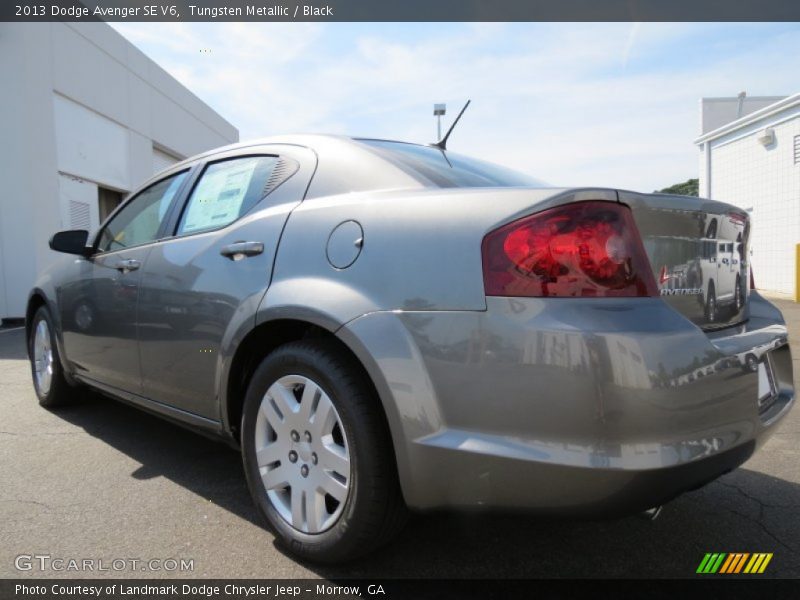 Tungsten Metallic / Black 2013 Dodge Avenger SE V6