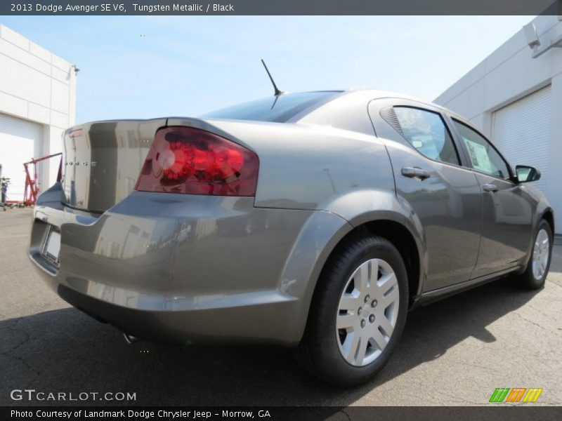 Tungsten Metallic / Black 2013 Dodge Avenger SE V6