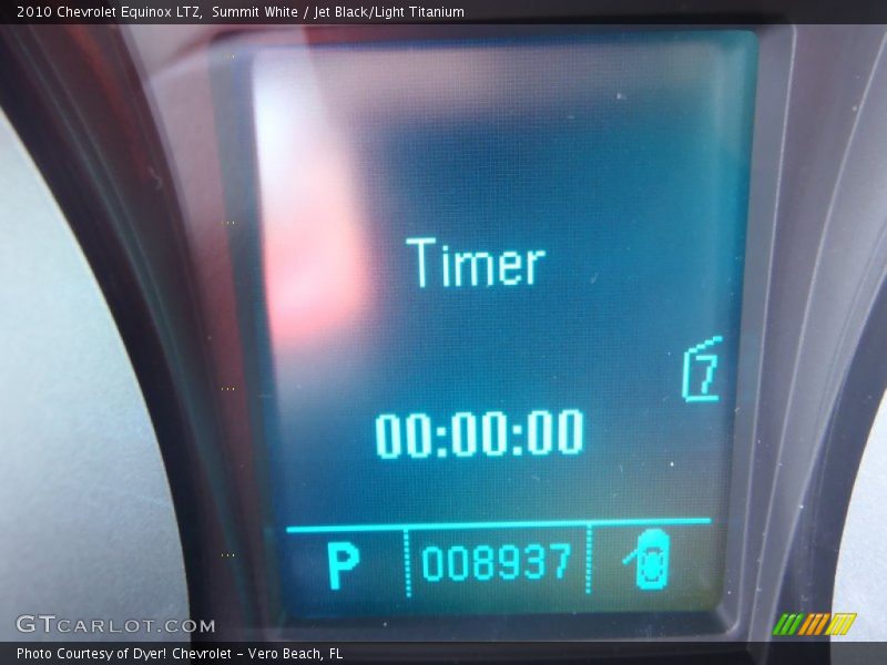Summit White / Jet Black/Light Titanium 2010 Chevrolet Equinox LTZ