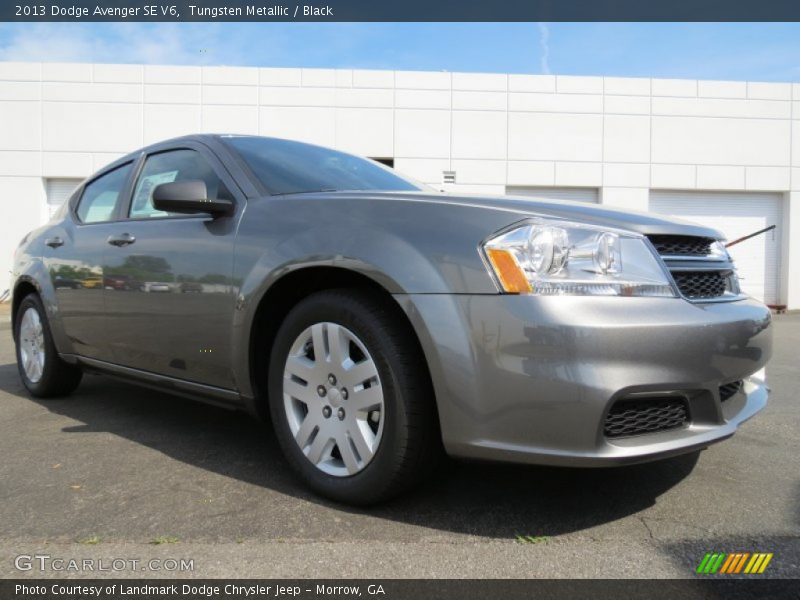 Tungsten Metallic / Black 2013 Dodge Avenger SE V6