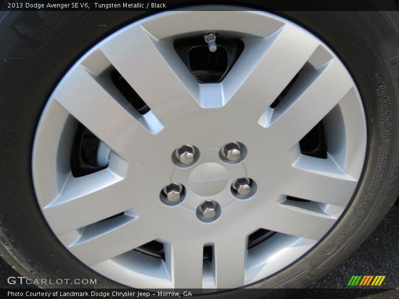 Tungsten Metallic / Black 2013 Dodge Avenger SE V6