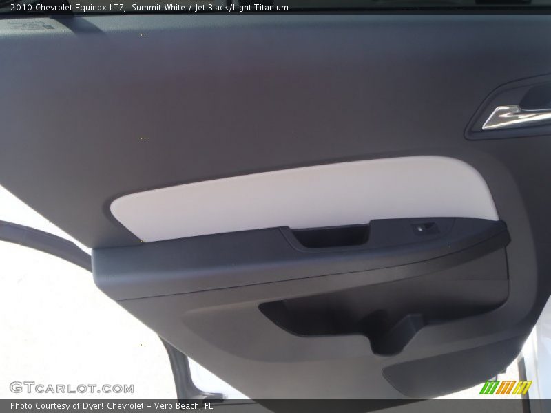 Summit White / Jet Black/Light Titanium 2010 Chevrolet Equinox LTZ