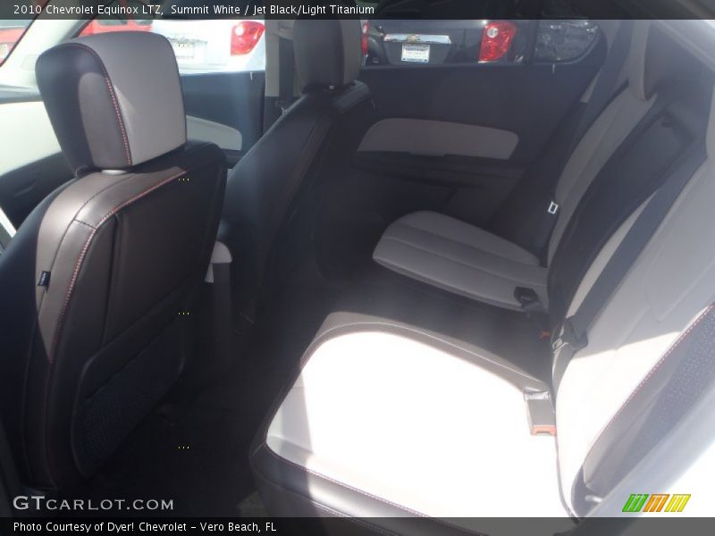 Summit White / Jet Black/Light Titanium 2010 Chevrolet Equinox LTZ