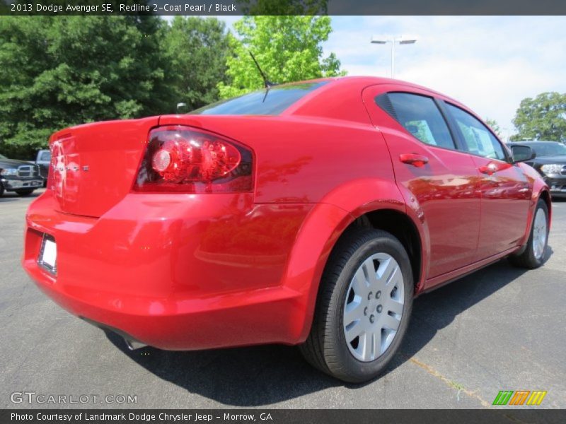 Redline 2-Coat Pearl / Black 2013 Dodge Avenger SE