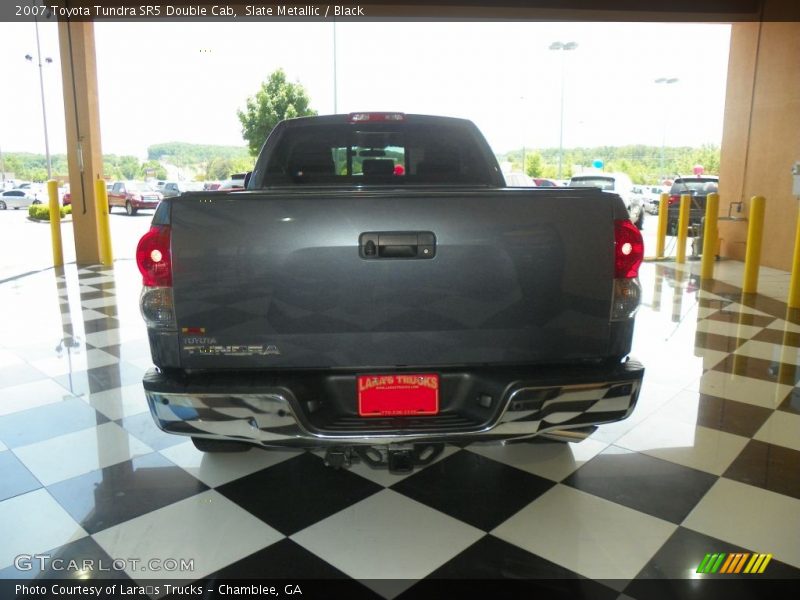 Slate Metallic / Black 2007 Toyota Tundra SR5 Double Cab