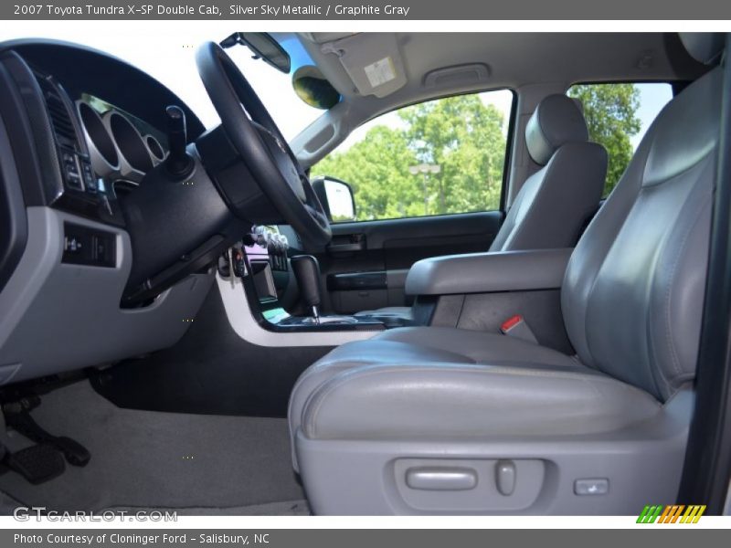 Silver Sky Metallic / Graphite Gray 2007 Toyota Tundra X-SP Double Cab