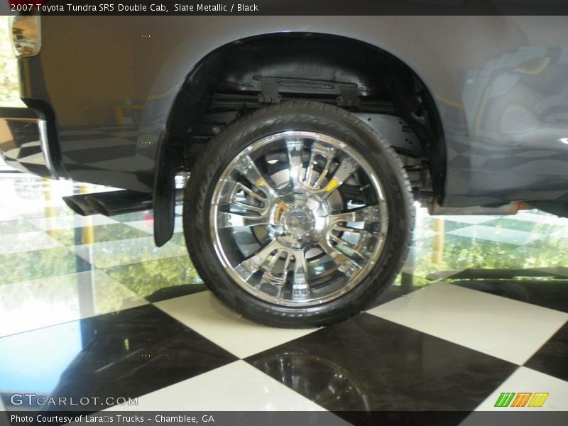 Slate Metallic / Black 2007 Toyota Tundra SR5 Double Cab